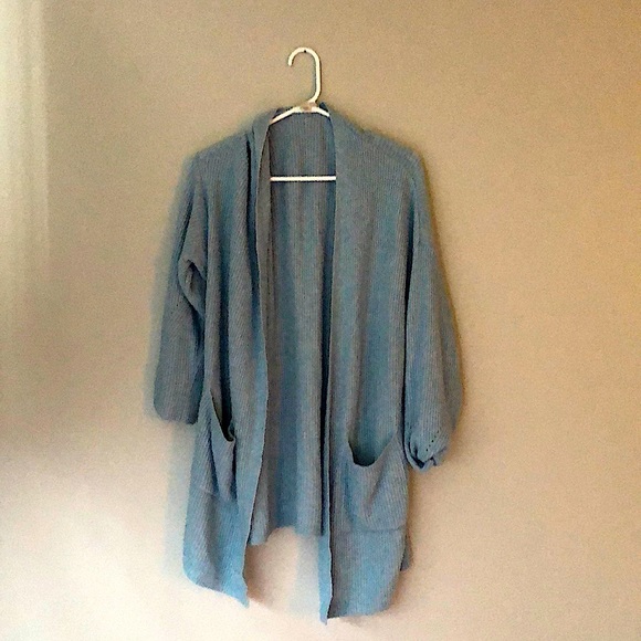 American Eagle Outfitters, size medium, blue cardigan - Picture 1 of 4